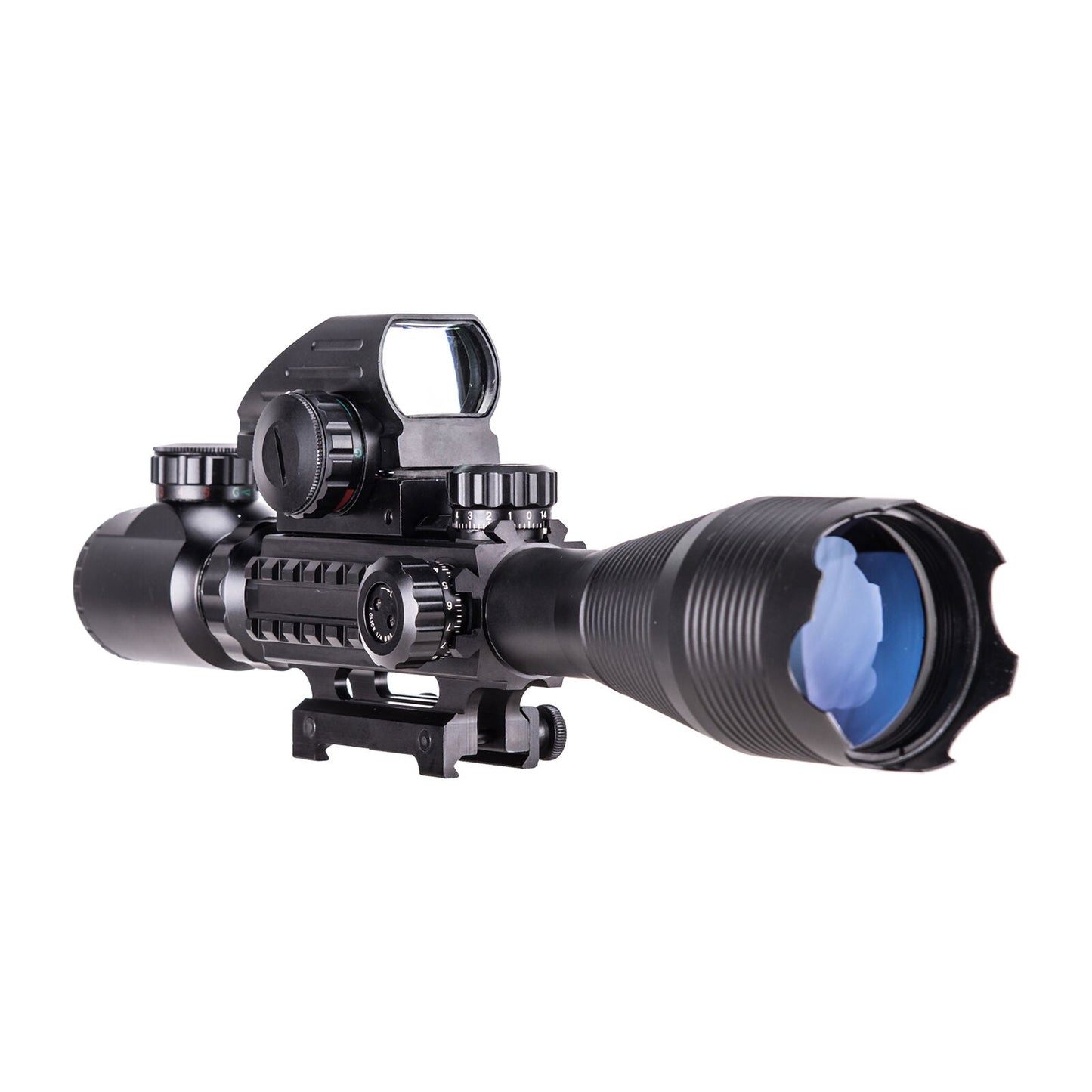 TAC-1: 4-16x50 Illuminated Reticle Scope Package