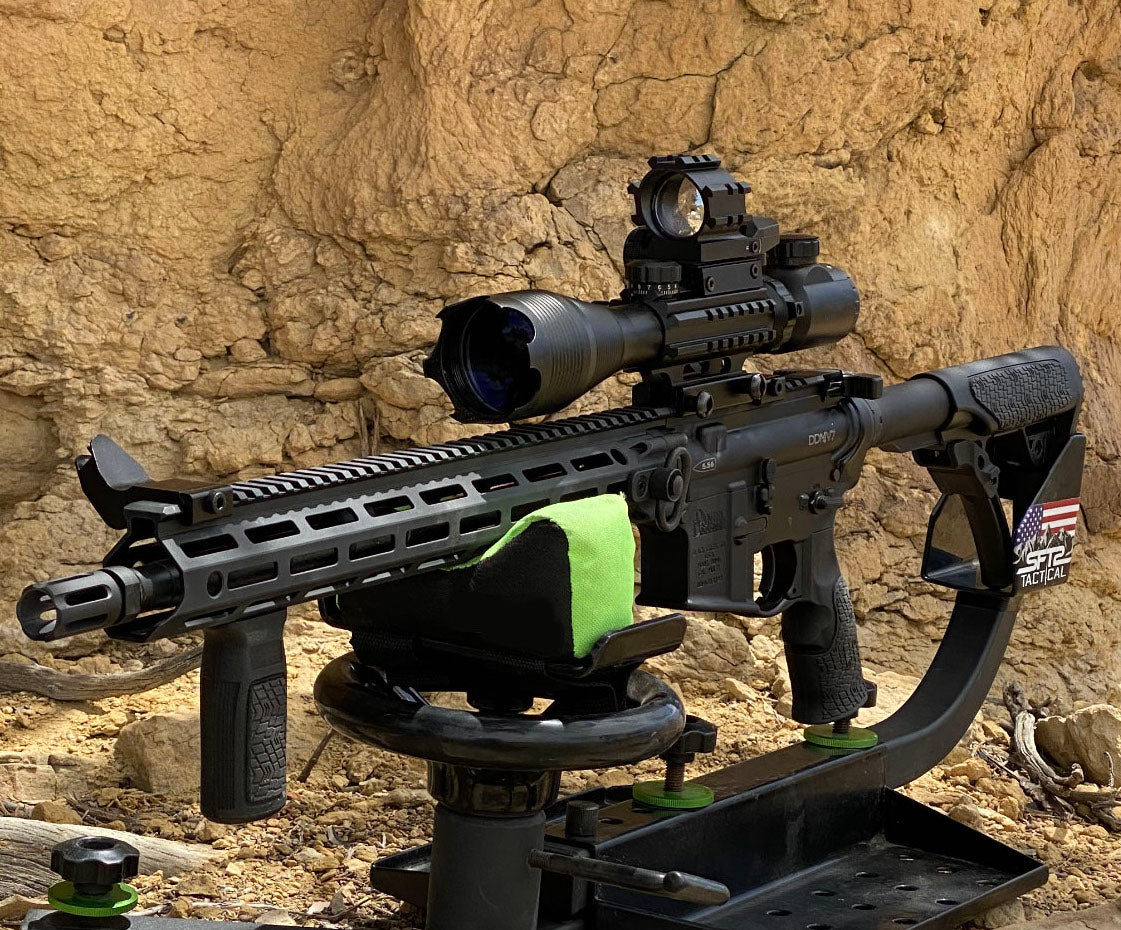 TAC-2: 4 Piece 4-16x50 Illuminated Reticle Scope Package