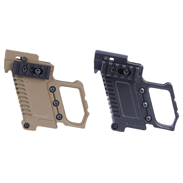 Tactical Area Pistol Kit Installation W/Rail Panel ABS for Glock G17,G18,G19
