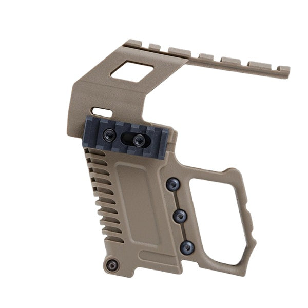 Tactical Area Pistol Kit Installation W/Rail Panel ABS for Glock G17,G18,G19