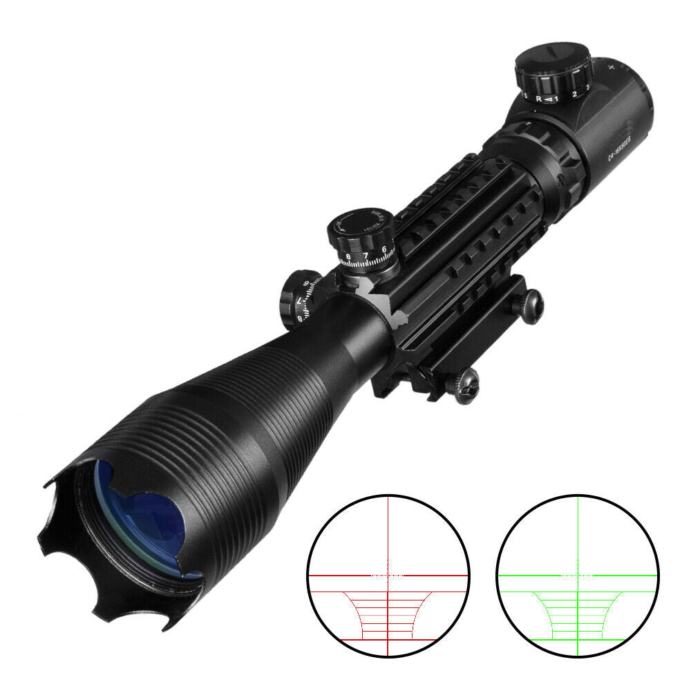 TAC-1: 4-16x50 Illuminated Reticle Scope Package