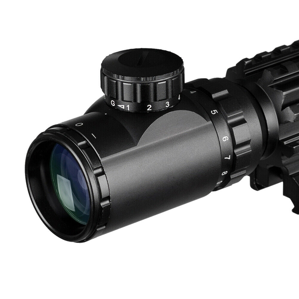 TAC-1: 4-16x50 Illuminated Reticle Scope Package