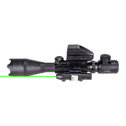 TAC-1:  4-16x50 Illuminated Reticle Scope Package