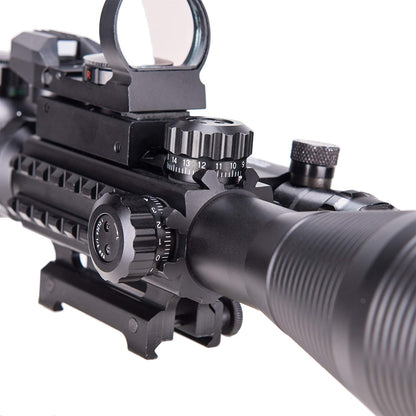 TAC-6: 4-12x50 Illuminated Reticle Scope Package