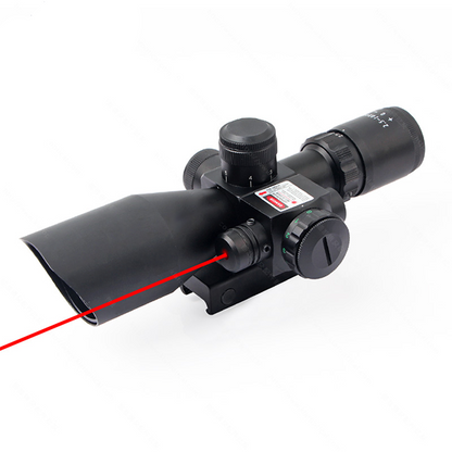 2.5-10X40E red laser integrated M11 optical sniper sight