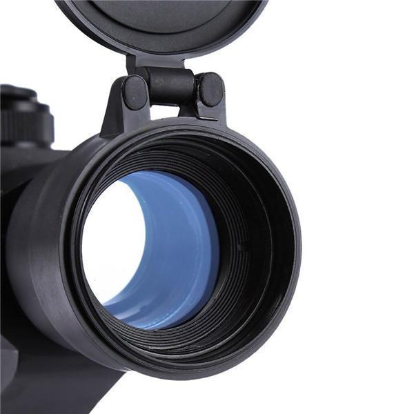 Hunting Riflescopes 32mm M2 Sighting Telescope Laser Gun Sight with Reflex Red Green Dot Scope for 20mm Picatinny Rail